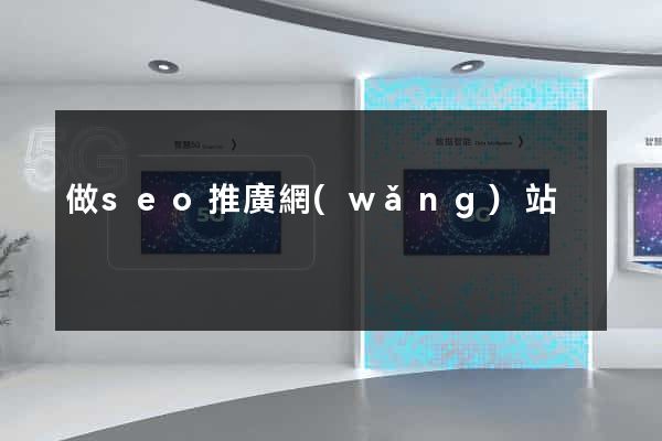 做seo推廣網(wǎng)站