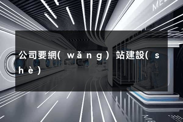公司要網(wǎng)站建設(shè)