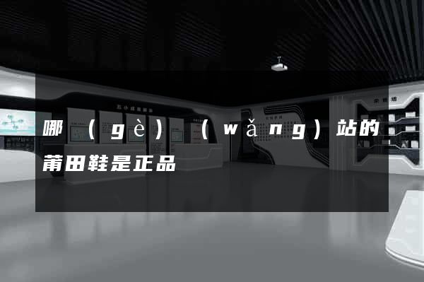 哪個(gè)網(wǎng)站的莆田鞋是正品