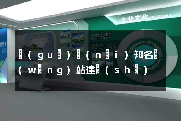 國(guó)內(nèi)知名網(wǎng)站建設(shè)