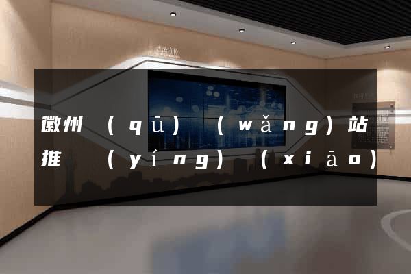 徽州區(qū)網(wǎng)站推廣營(yíng)銷(xiāo)