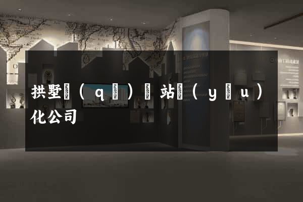 拱墅區(qū)網站優(yōu)化公司