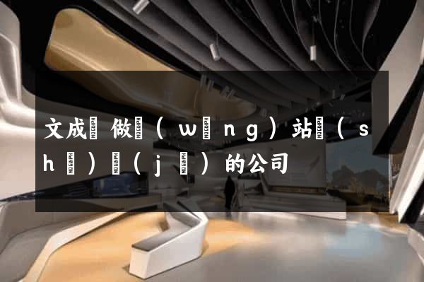 文成縣做網(wǎng)站設(shè)計(jì)的公司