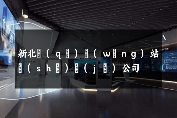 新北區(qū)網(wǎng)站設(shè)計(jì)公司