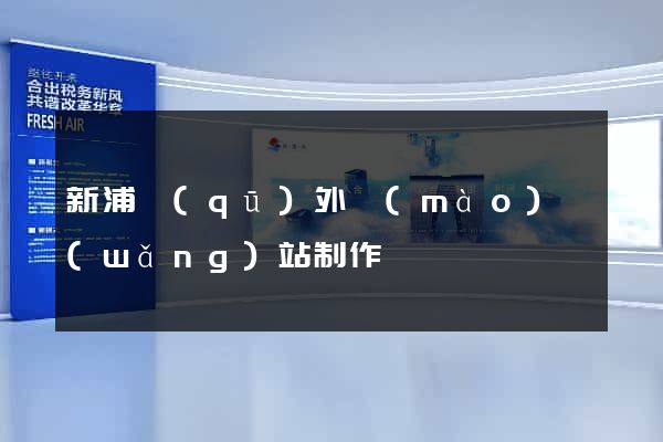 新浦區(qū)外貿(mào)網(wǎng)站制作