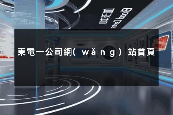 東電一公司網(wǎng)站首頁