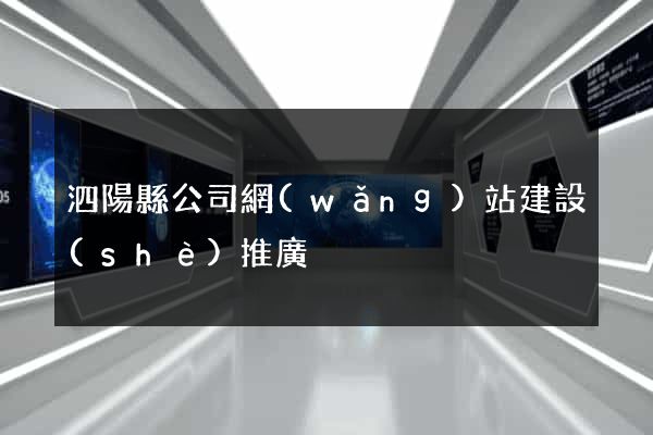 泗陽縣公司網(wǎng)站建設(shè)推廣