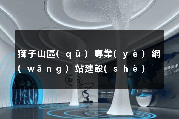 獅子山區(qū)專業(yè)網(wǎng)站建設(shè)