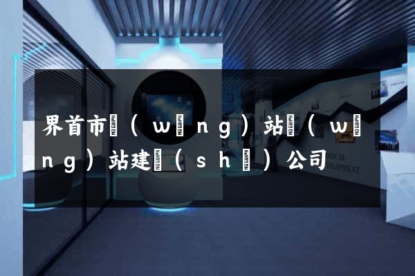 界首市網(wǎng)站網(wǎng)站建設(shè)公司