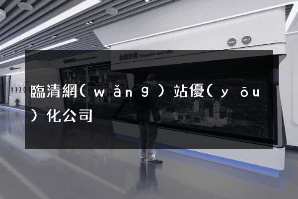 臨清網(wǎng)站優(yōu)化公司