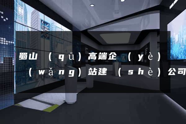 蜀山區(qū)高端企業(yè)網(wǎng)站建設(shè)公司