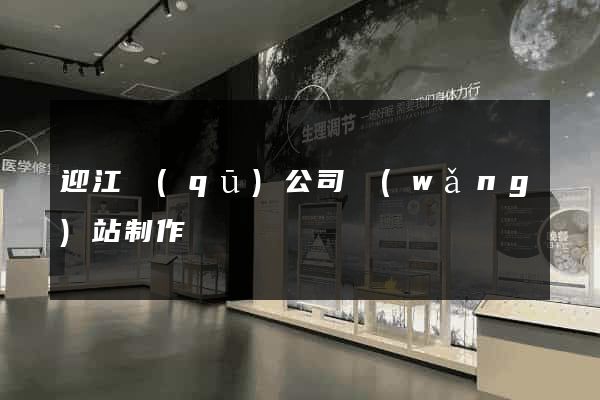 迎江區(qū)公司網(wǎng)站制作