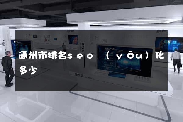 通州市排名seo優(yōu)化多少錢