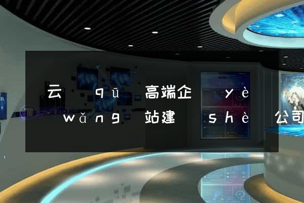 連云區(qū)高端企業(yè)網(wǎng)站建設(shè)公司