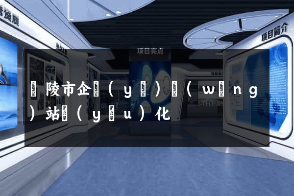 銅陵市企業(yè)網(wǎng)站優(yōu)化