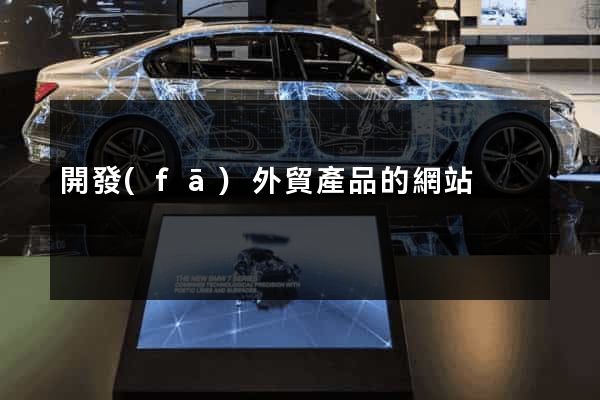 開發(fā)外貿產品的網站