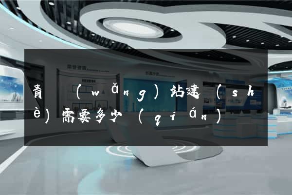 青島網(wǎng)站建設(shè)需要多少錢(qián)